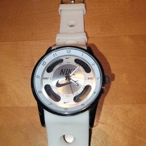 Nike Black and White Analog Watch